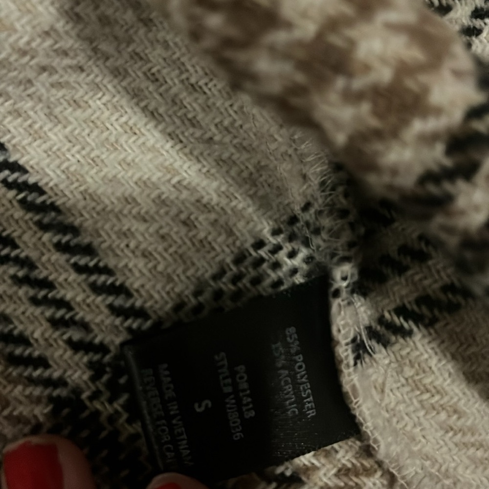 Cropped plaid jacket - Picture 2 of 4